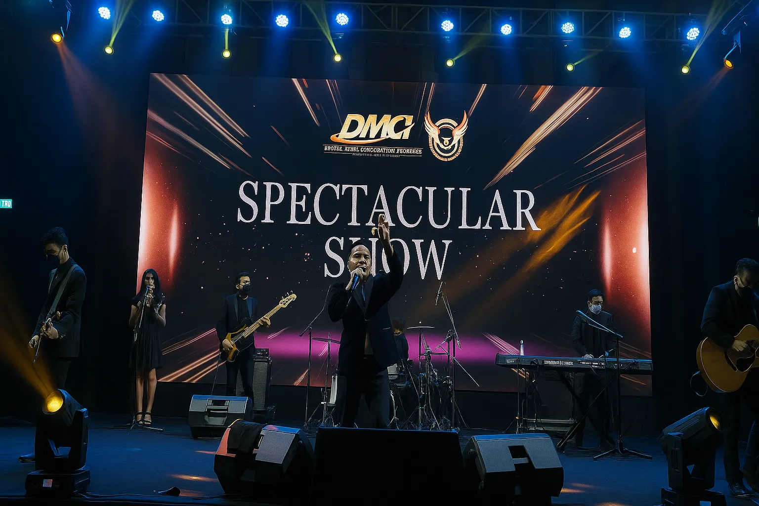 LED videotron untuk event launching produk di Jakarta oleh ArsenEO