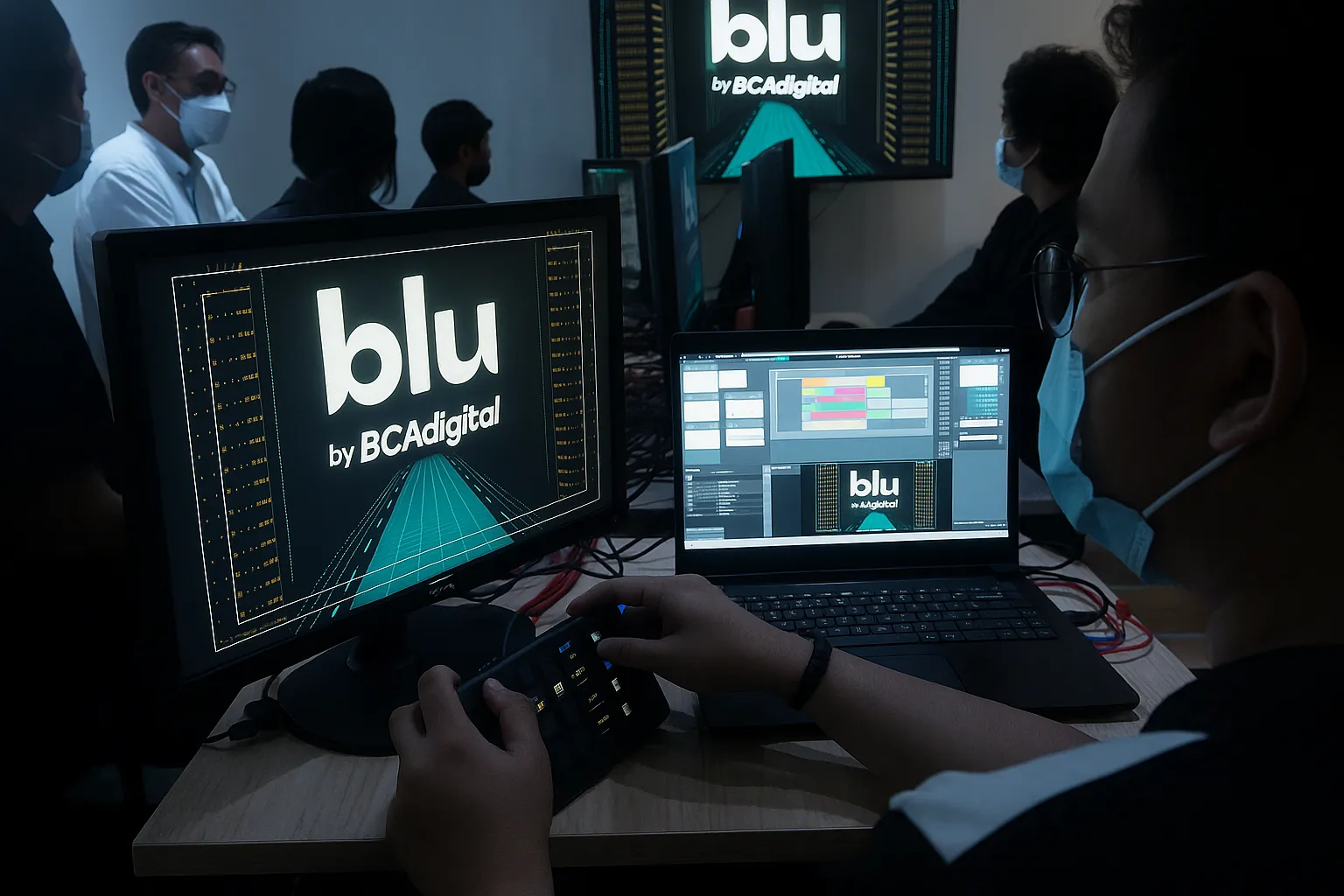 Hybrid event dan live streaming perusahaan profesional