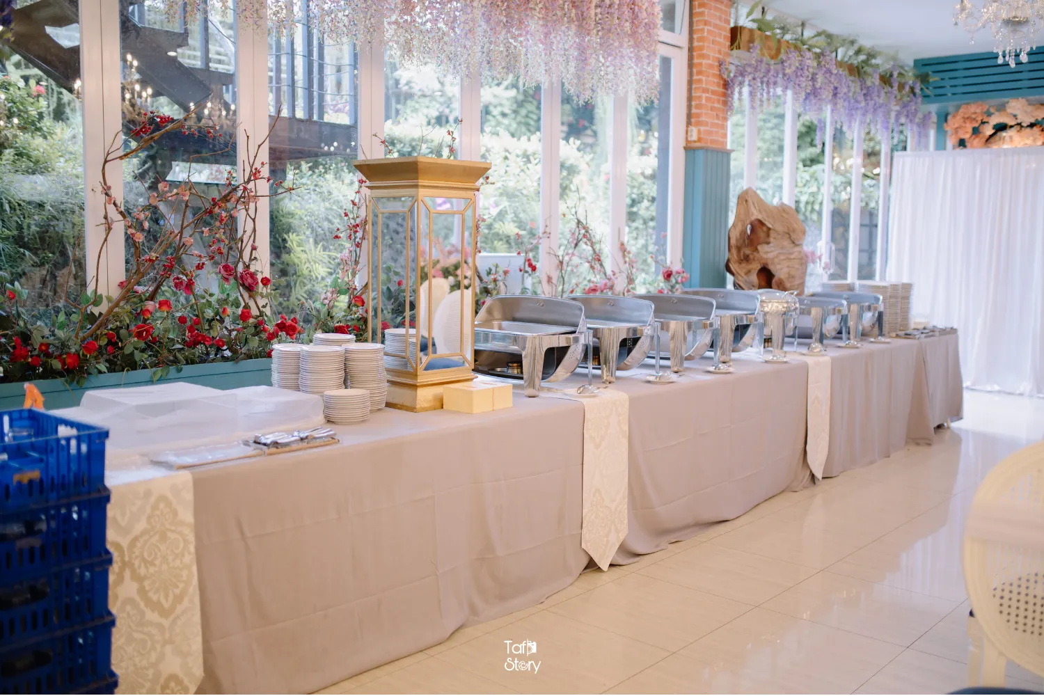 Suasana intimate wedding Jakarta yang tertata oleh tim ArsenEO